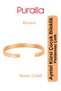 Ayetel Kürsi Steel Bracelet for Children Bronze (Rose Gold) - (Ages 7-12) - 4