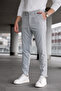 Arabi̇c Cut Seasonal Slim Fit Linen Trousers Ktn1 Gray 2026