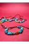 Turquoise stone bracelet with koi fish - 4
