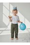Boys' Cotton Fabric Cargo Pants with Pockets - 7