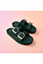 Women's Double Buckle Eva Light Sole Daily Beach Pool Slippers