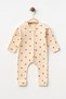 Baby Heart-Designed 100% Cotton 2-Piece 3-6-9 Months Cotton Outfits Newborn Hospital Release Baby Clothes - 3