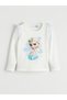Quality Pieces from Çelebi Store Elsa Printed Ruffle Girl's T-Shirt