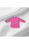 Pink Long Sleeve Pu Butterfly Printed Kids T-Shirt - 2