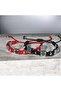 Forget-Me-Not Flower Hematite Natural Stone Double Bracelet - 4