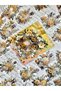 Vintage Yellow Bottle Flower Spring Design Sticker |   Journal & Scrapbook Decorative Stickers - 2