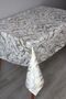 Fiber Wipeable Pvc Oilcloth Tablecloth 1280-Metalkmarble - 3