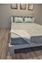 Double Person Pique Set Green Stripe - 2