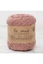 La Mia Re-Tweed Dusty Rose Melange Hand Knitting Lanyard - L1