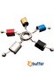 Hobi̇bahçem ®   Movable Car Gear Shift Keychain Six Speed Manual - 2