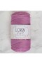 Loren Polyester Soft Macrame Dried Rose Hand Knitting Yarn - Lm021 - 34450 Lwlhm-Ytrs345