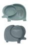 Cute Elephant Model Patterned Food Bowl and Plate with Compartments for Baby and Child - 4