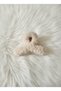 Women's Large Size 2 Pieces Plush Furry Elegant Winter Clips Plush Buckle - 2