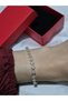 Gold Color Adjustable Stone-Encrusted Waterproof Stainless Tarnish-Resistant Bracelet Lrn004 - 4