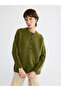 Rmz Gi̇yi̇m Farkiyla Zero Roba Collar Women's Knitwear Sweater