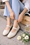 Women's Strappy Studded Comfortable Stylish Ballerinas - 7