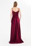 Strappy Draped Long Evening Dress – Stylish Evening Event Wedding Dress - 6