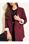 Striped Lined Buttoned Blazer Jacket