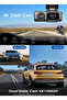 4K Ultra HD Dash Camera with WiFi, GPS Dual Camera, Night Vision, 2.4GHz | Flare Gadegets - 2