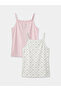 Shining Choices by Shining Store Hello Kitty Printed String Straps Girls' Undershirt 2-Pack - 2
