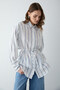 Striped Poplin Shirt 32-2665 - 3