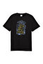 Graphic Men's Black Casual Style T-Shirt 63444101 - 4