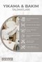 Şalyaka Bathrobe White 100% Cotton Unisex Ideal for Spa Women/Men - 7