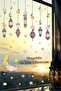 Welcome Ya Şehr-I Ramazan Wall Sticker Set |   Lantern & Moon Star Themed Decoration - 3