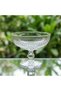 Glass Footed Ice Cream Bowl & Dessert Bowl 17 cm |   Gilded / Plain Presentation Bowl |   Magnolia Kup, Meyvelik