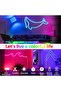 RGB Bluetooth Smart Neon Light Strip,USB Neon Strip Lights, DIY Music Scene Timing IP65 Waterproof Strip Lights (3m) - 2