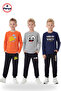 Boys' 3-Piece Tracksuit Set – 6-Piece Long Sleeve Sweatshirt and Sweatpants Set