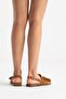 Chris Women's Genuine Leather Sandals Tan Suede - 8