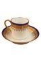 French Limoges Hand Painting Porcelain Turkish Coffee Cup - 2