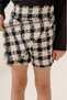Girl's Seasonal High-Neck Sweater Shorts Skirt Set Plaid Patterned 2-Piece Set-E-132-Jlb-063 - 3