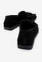 Women's Genuine Leather Loafers Tassel Detailed Black Suede Siena Color-Match Leather Lining - 3