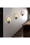 Round wall lamp, black, dimmable, 11W - 5