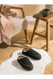 Rmz Gi̇yi̇m Farkiyla Men's House Slippers with Fur Inside