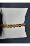 Honeycomb Color Glass Bead Bracelet Unisex