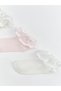 Baby Girl Tulle Detailed Booties Socks 3-Piece Set from Uzg Store for Style Enthusiasts - 3