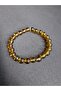 Honeycomb Color Glass Bead Bracelet Unisex - 2