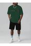 Men's T-Shirt Shorts - T-Shirt with Shorts Bottom Top Set Pr Printed Crew Neck