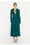 Vefastyle J'arrive, rochie midi, verde