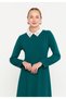 Vefastyle J'arrive, rochie midi, verde - 4