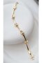 Gold Opal Stone Detailed Design Bracelet - 2