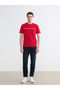 Crew Neck Printed Combed Cotton Men's T-Shirt - 4