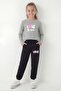 Girls' 3-Piece Tracksuit Set – 6-Piece Long Sleeve Sweatshirt and Sweatpants Set - 3