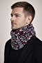 Neck Collar Winter Men's Knitwear Acrylic Premium Soft Claret Red - 2