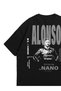 Unisex Black Oversize T-Shirt - F1 Bang Fernando Alonso Printed 100% Cotton Crew Neck T-Shirt - 3