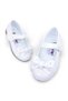 Orthopedic Girls' Ballerina Baby and Children's Shoes Patent Leather White Yf2502