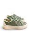 Aria 2410 Women's Stone Denim Sneaker Shoes - 2